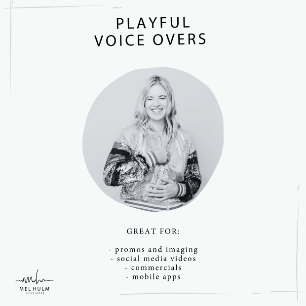 playful voice overs album cover